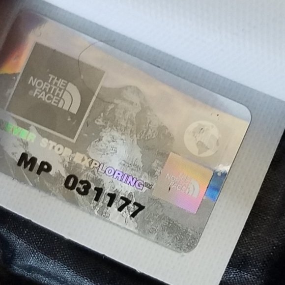 North Face Womens Small Floral Flower Print Black Thermoball Puffer Jacket Coat - Picture 7 of 9